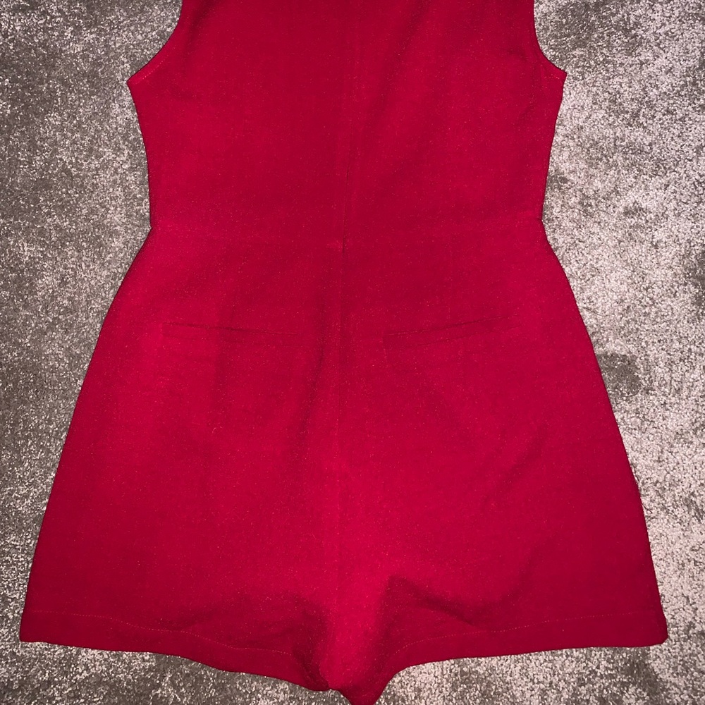 Red romper - Picture 3 of 3